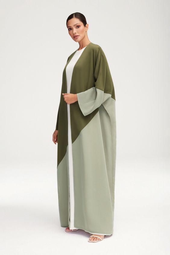 Two Tone abaya